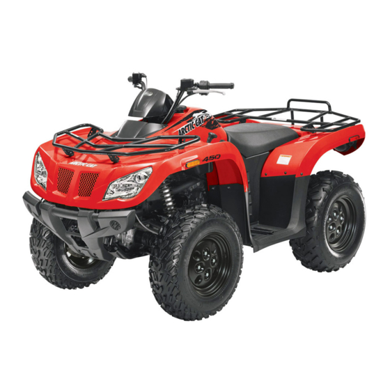 Arctic Cat 2014 450 Service Manual