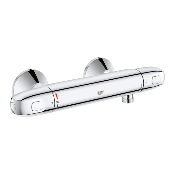 Grohe Grohtherm 1000 new Manual