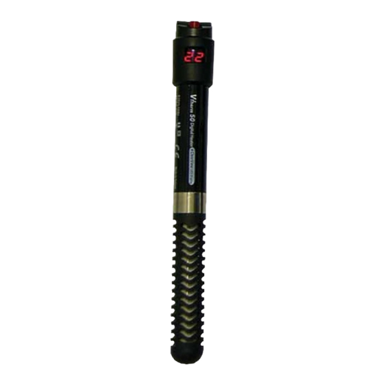 TMC Aquarium V2Therm Instructions For Installation And Use Manual