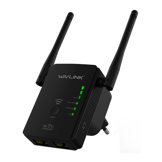 Wavlink WL-WN578R2-A Quick Installation Manual