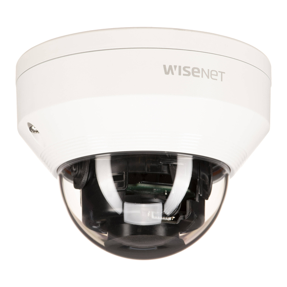 Wisenet LNV-6012R Quick Manual