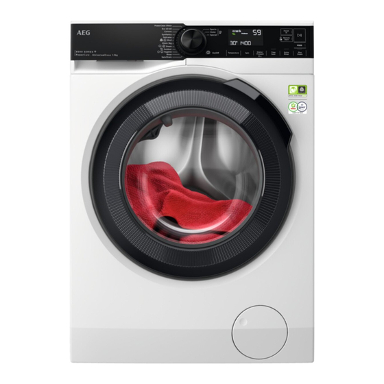 User Manuals: AEG LFR84946UC 9kg Washing Machine