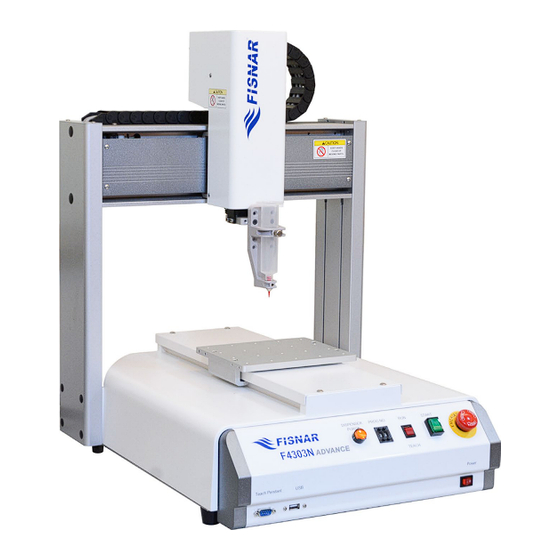 FISNAR F4000N ADVANCE Series Operating Manual