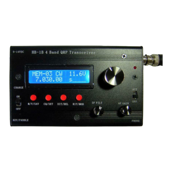YouKits HB-1B MK4 Manual