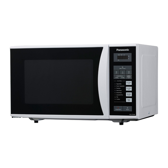 Panasonic NN-ST342W Service Manual