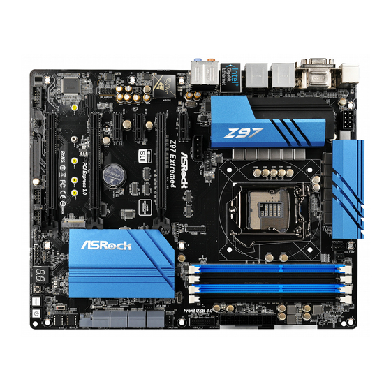 ASROCK Z97 Extreme4 Manual