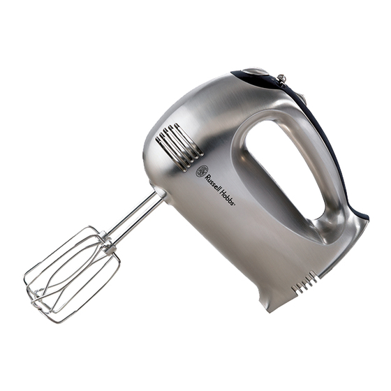 Russell Hobbs RH1130 Instructions And Warranty