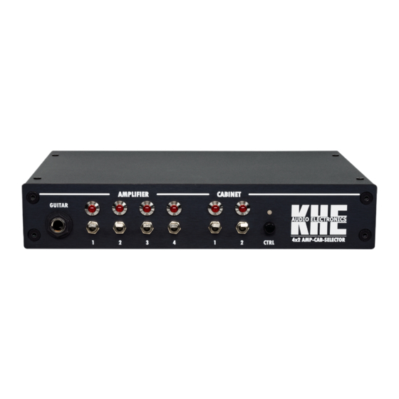 KHE AUDIO ELECTRONICS ACS Series User Manual