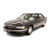 Cadillac 1996 DeVille Concours Owner's Manual