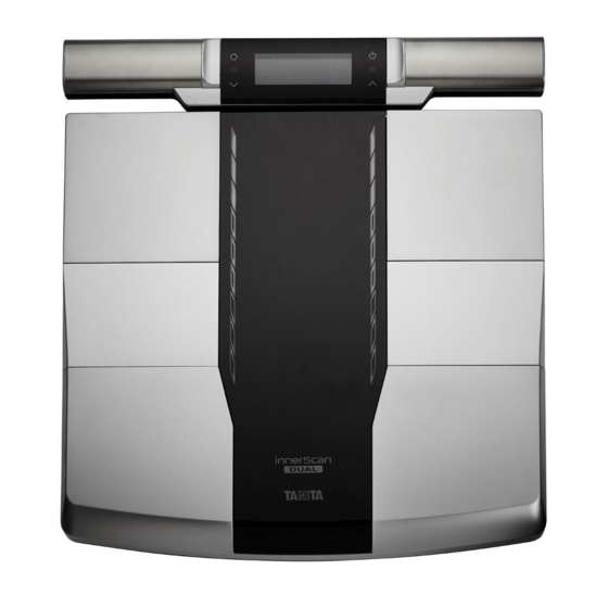 Tanita InnerScan RD-545 Quick Start Manual