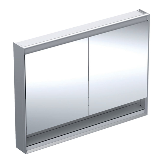 Geberit ONE 505.835.00.1 Installation Manual
