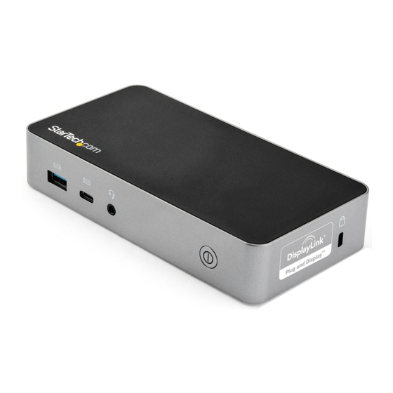 StarTech.com DK30CHHPD Quick Start Manual