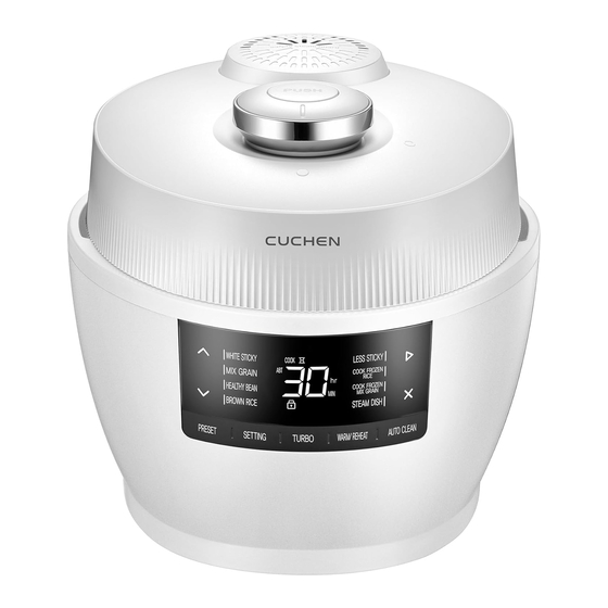 Cuchen PQWK034 Series Manual