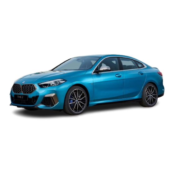 BMW 2 GRAN COUPE Series Manual