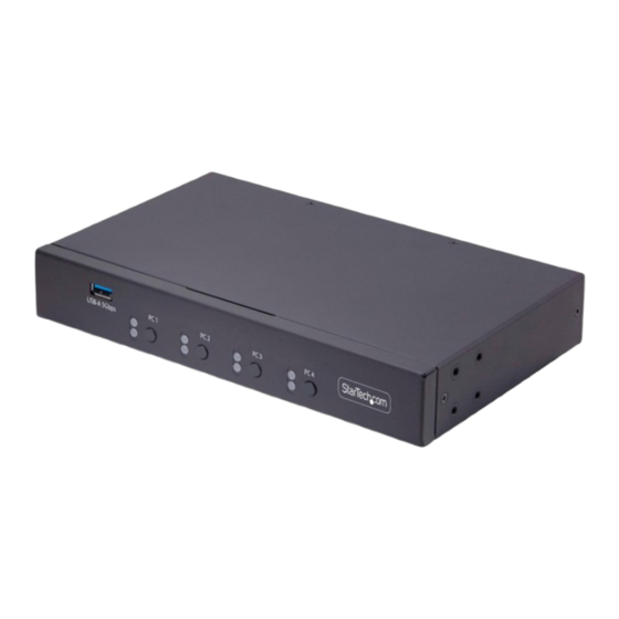 StarTech.com P4A20132-KM-SWITCH Quick Start Manual