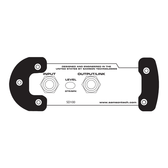 Samson S-direct Owner's Manual