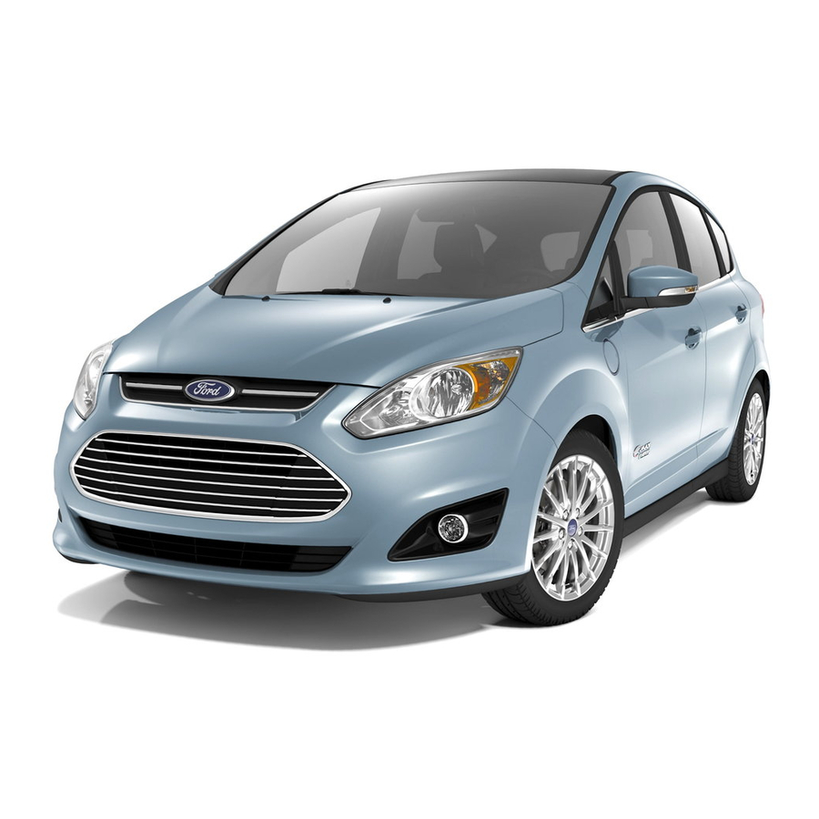 Ford C-Max Energi 2014 Quick Reference Manual