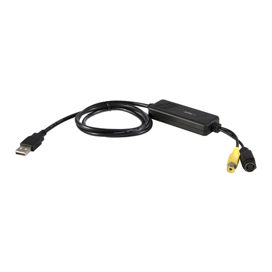 StarTech.com SVID2USB2NS Instruction Manual