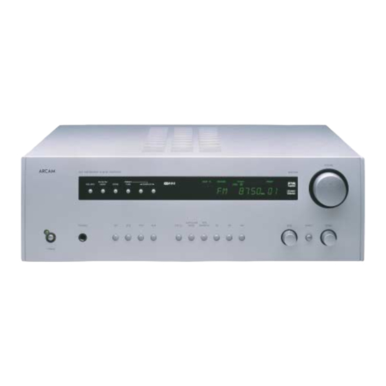 Arcam DiVA AVR200 Service Manual