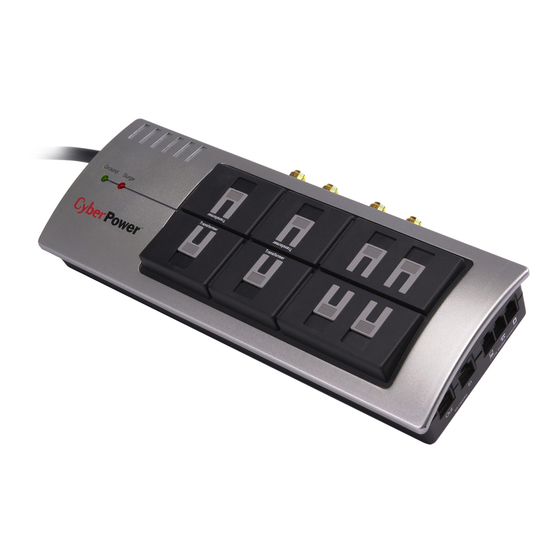 CyberPower 895 User Manual
