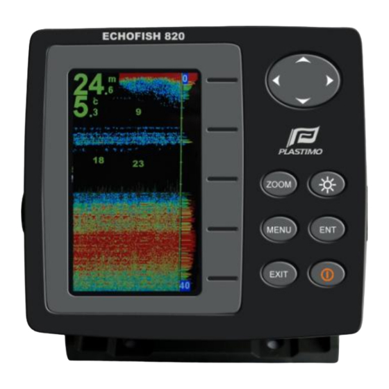 Plastimo ECHOFISH 820 Installation & Operation Manual