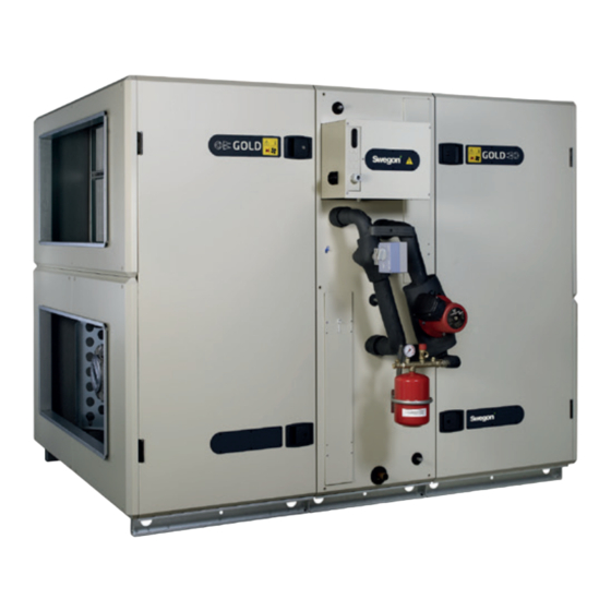 Swegon GOLD RX Operation And Maintenance Instructions