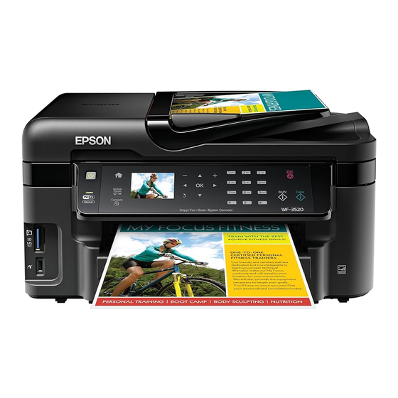 Epson WF-3520 Series Start Here