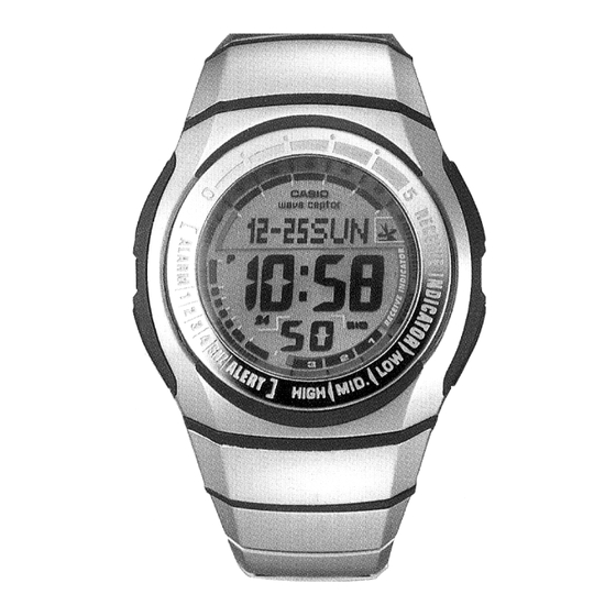 Casio QW-2511 Service Manual & Parts List