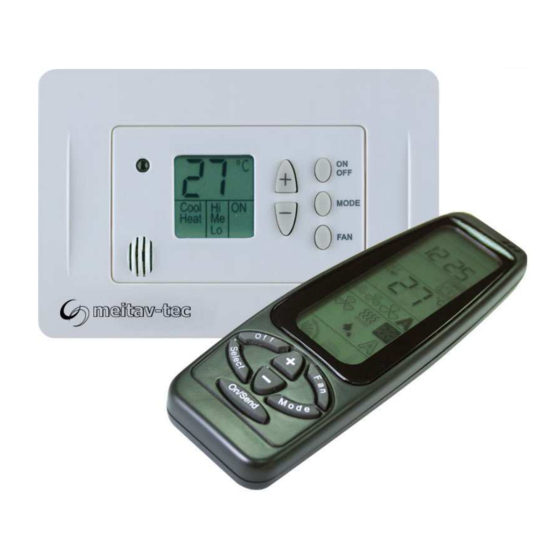 meitav-tec FMHC220-P-FC-MDB01 Owner's Manual & Technician Settings