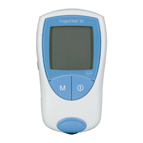Roche CoaguChek XS User Manual