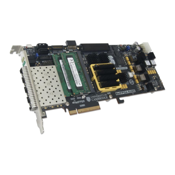 Digilent NetFPGA-SUME Reference Manual