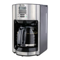 Mr. Coffee EHXSS Series User Manual