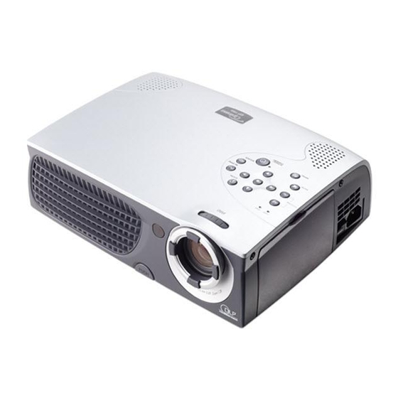 Optoma ep 737 Manual
