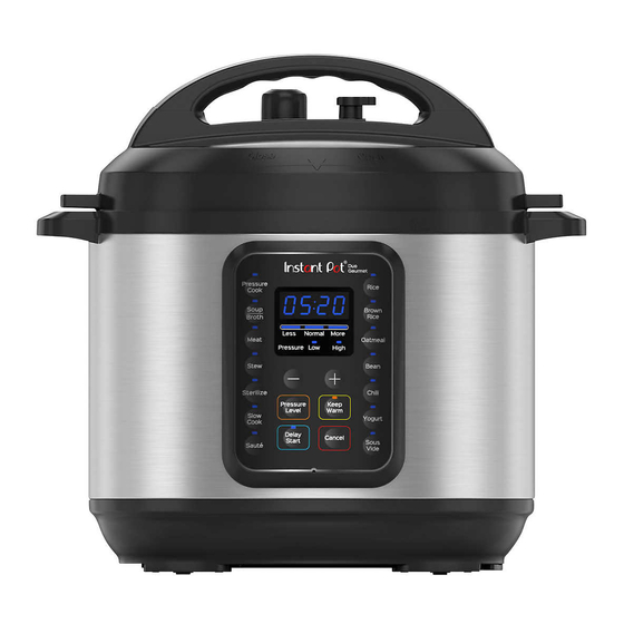 Instant Pot DUO GOURMET Get Started