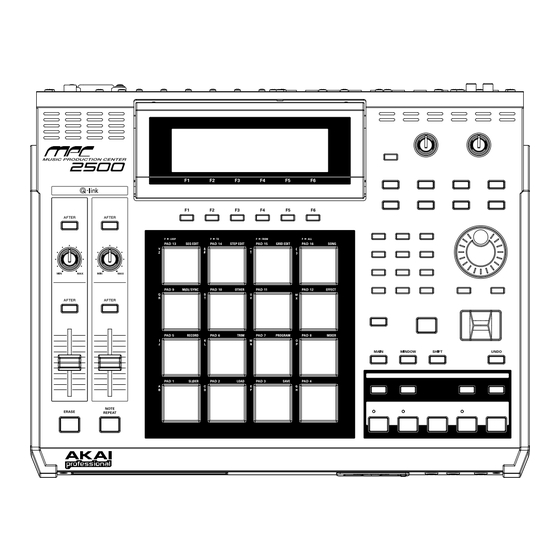 Akai MPC 2500 Service Manual
