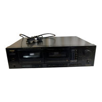 Teac W-470 Service Manual