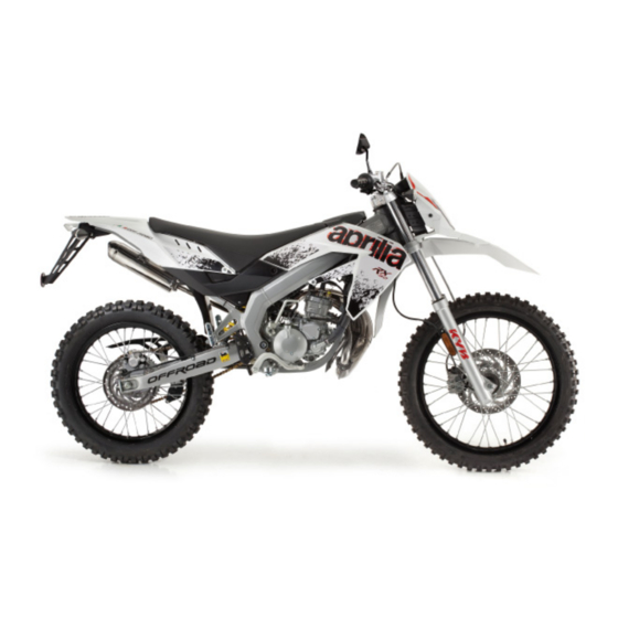 APRILIA RX 50 - ANNEXE 20 Manual