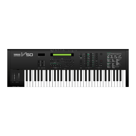 Yamaha V50 Use Manual