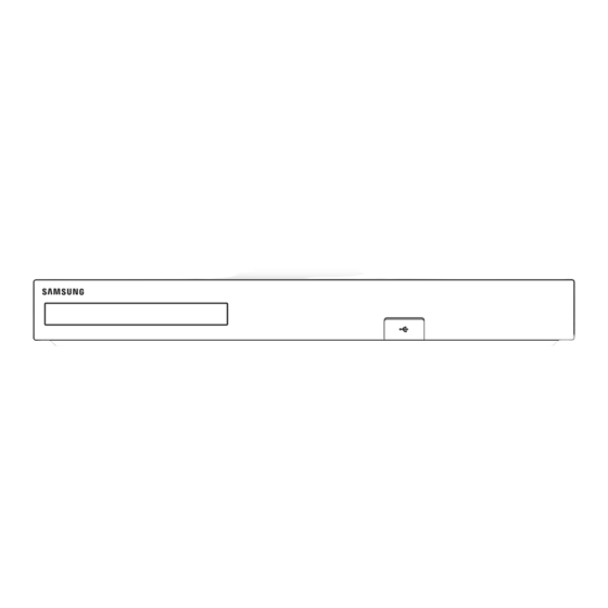 Samsung BD-F8500M User Manual