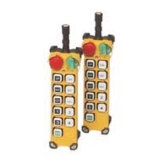Telecrane F21-2S Manual