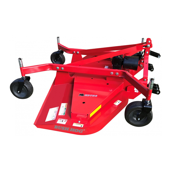 Bush Hog HDTH7 Operating Manual