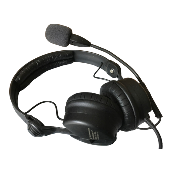 User Manuals: Sennheiser NoiseGard HMEC 25-CA Headset