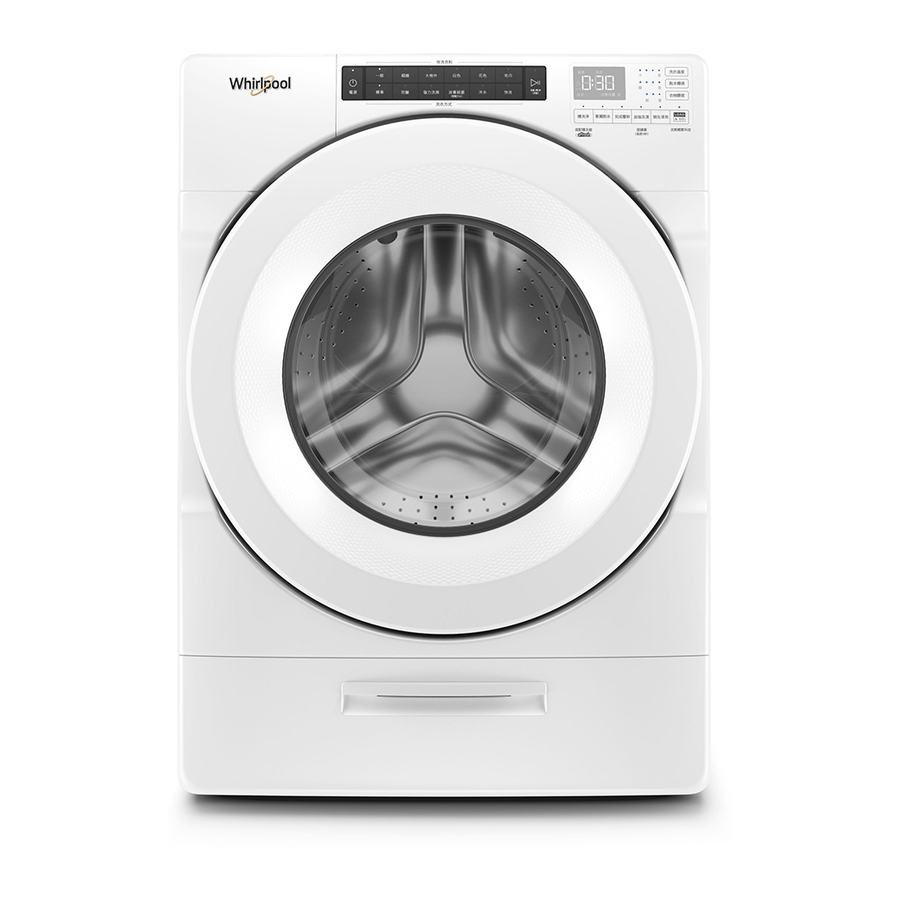 Whirlpool 8TWFW5620HW Use And Care Manual