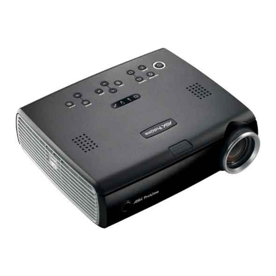 Ask Proxima C250 Quick Start Manual