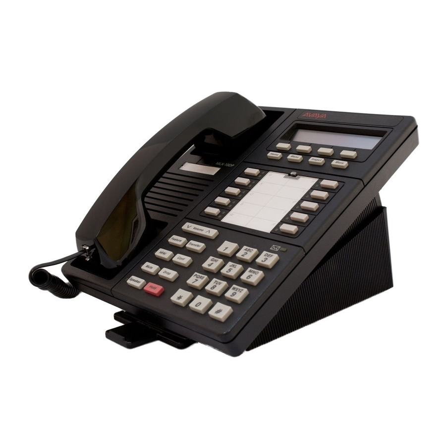 Lucent Technologies Merlin Legend MLX-10 Operator's Manual
