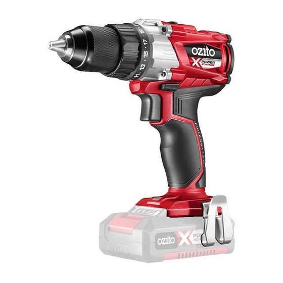 Ozito Power X Change PXBDS-220 Instruction Manual
