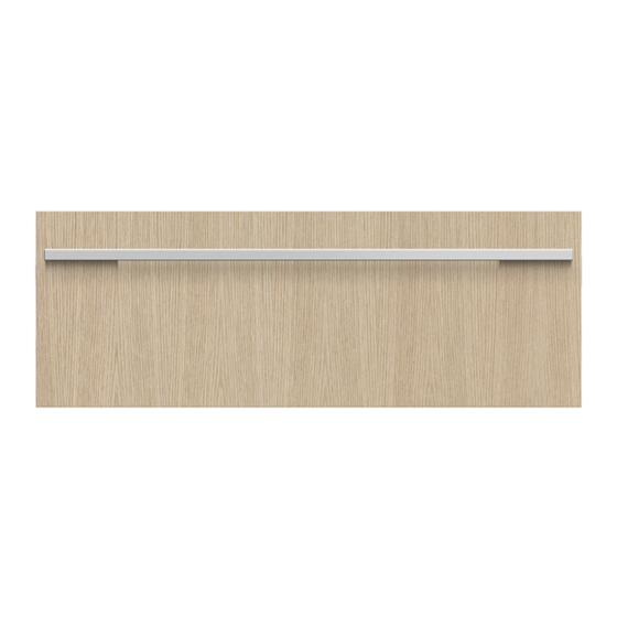 Fisher & Paykel INTEGRATED WB30SDEI Installation Manual