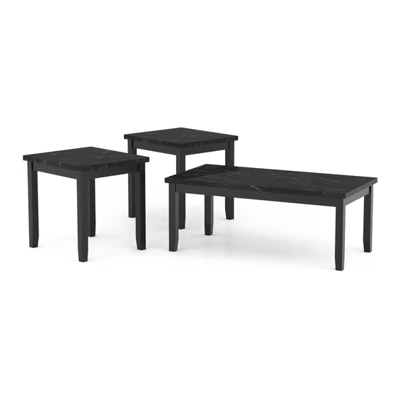 Furniture of America CM4544-3PK Assembly Instructions Manual