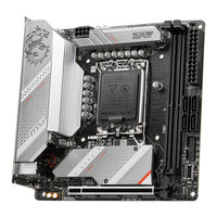 MSI MPG B760I EDGE WIFI DDR4 User Manual