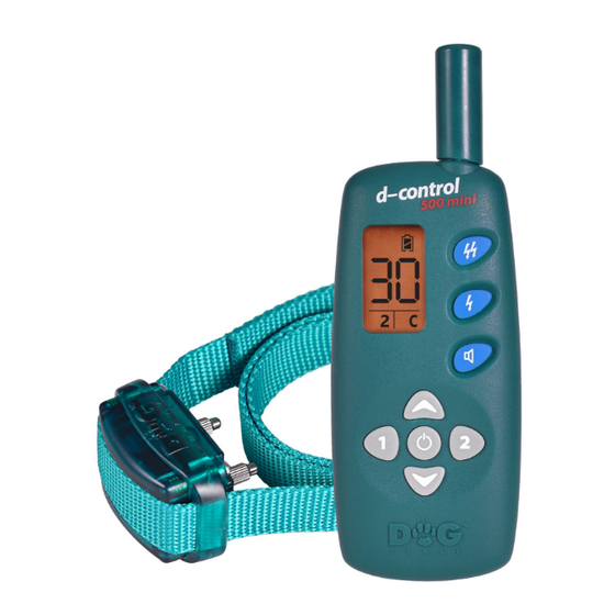Dog trace d-control 500 mini User Manual